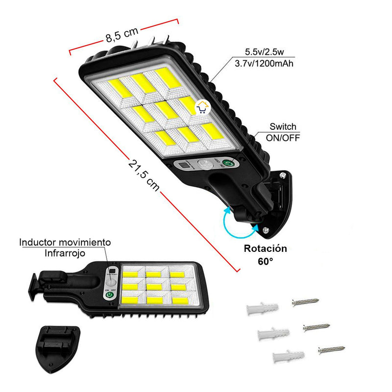 Lámpara SolarMax LED IP65