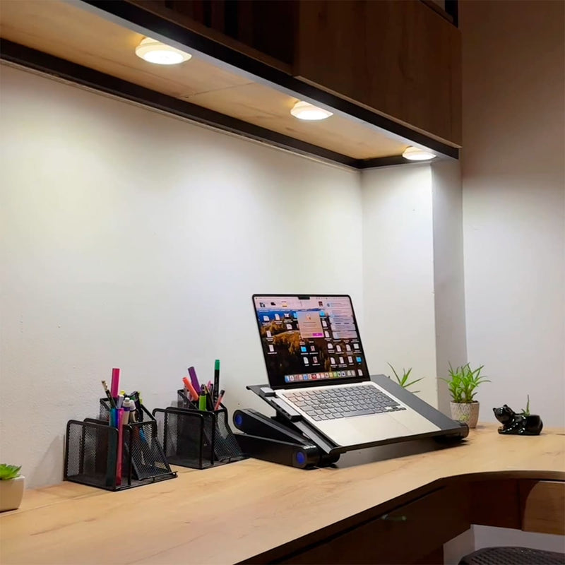 Lámpara Luces Led X3 Multiusos Luz De Tacto Control Remoto